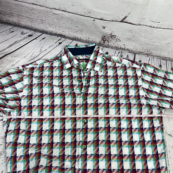 Luciano Visconti Black Button Down Size Medium - Picture 14 of 14